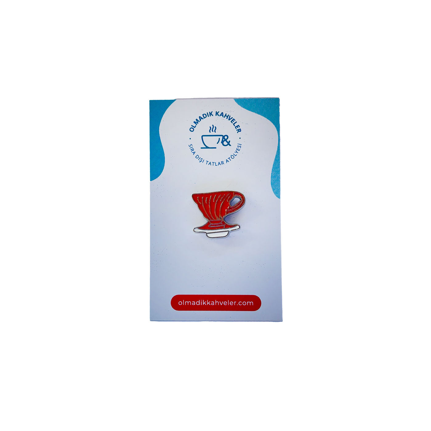 V60 Dripper Rozet Seti - Pin - Olmadık Kahveler