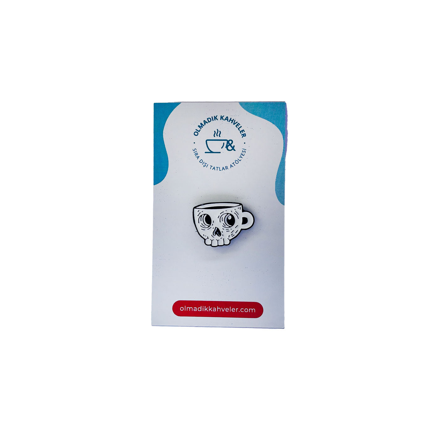 Kuru kafa Kahve Rozet - Pin - Olmadık Kahveler