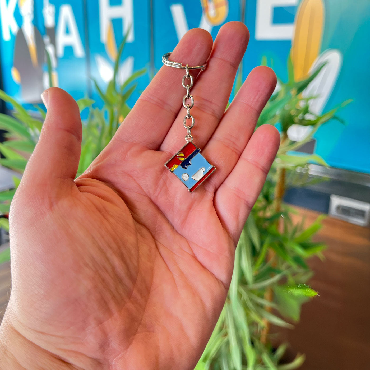 Espresso Makinesi Tasarım Anahtarlık - Olmadık Kahveler