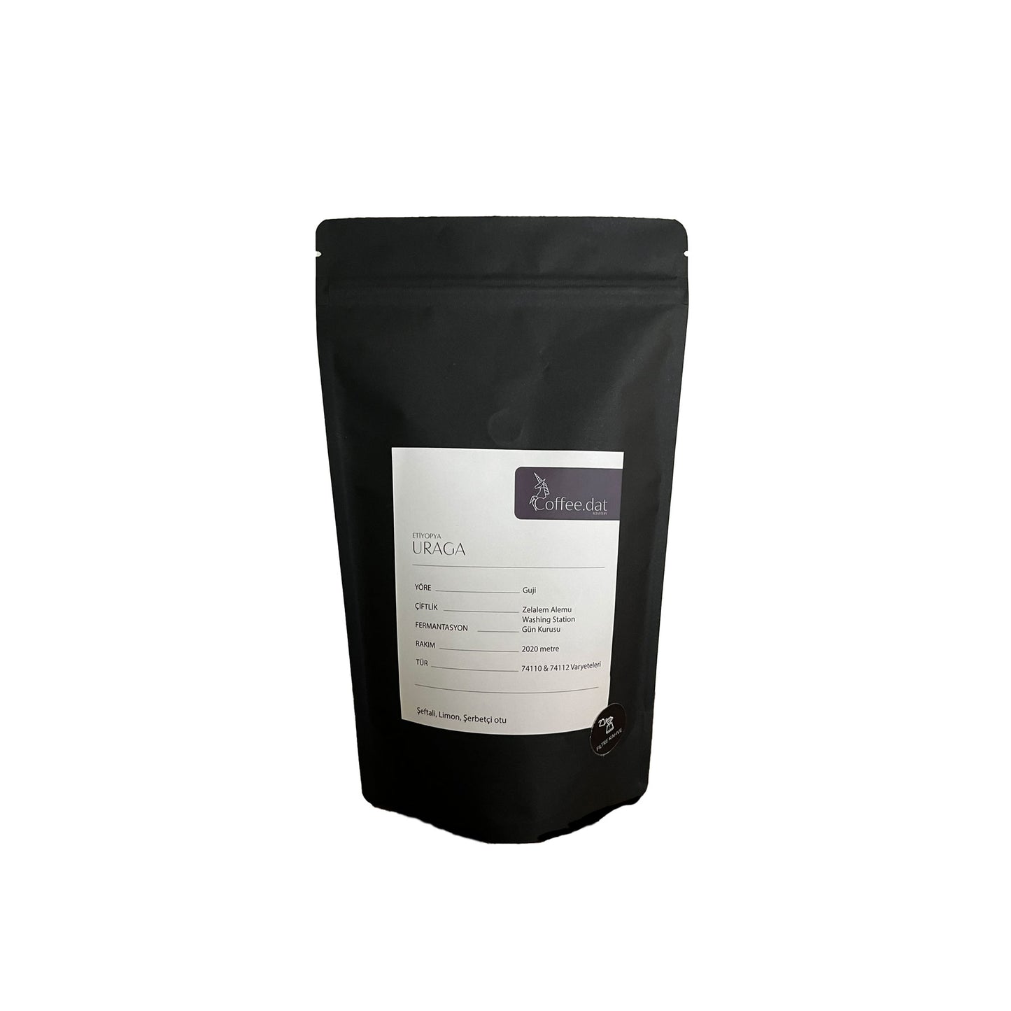 Coffee Dat / Etiyopya - Uraga Çekirdek Kahve 250 Gr