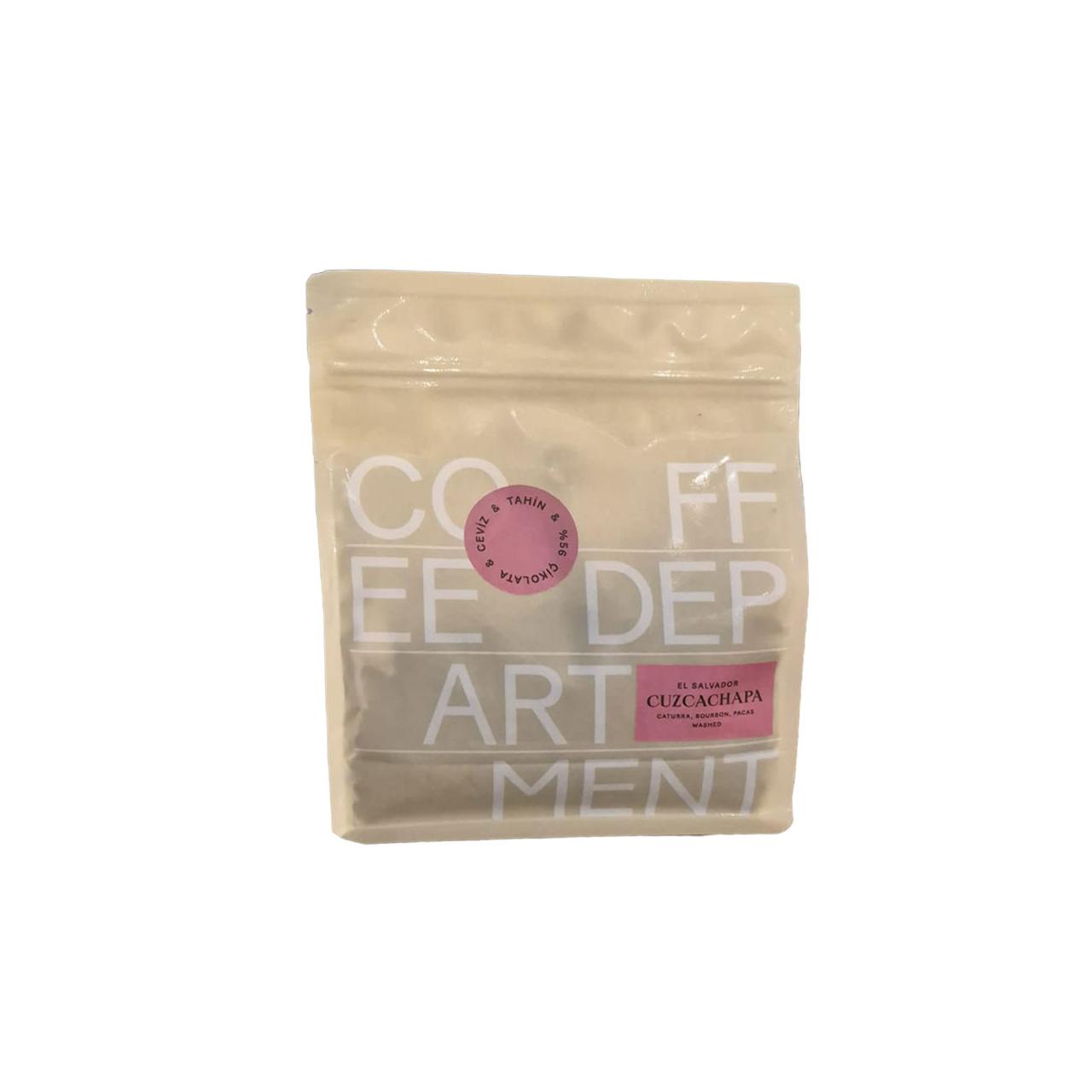 Coffee Department / El Salvador - Cuzcachapa Çekirdek Kahve 250 Gr
