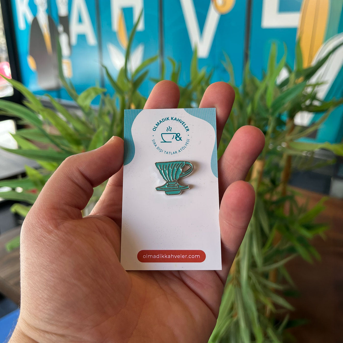 V60 Dripper Rozet Seti - Pin - Olmadık Kahveler