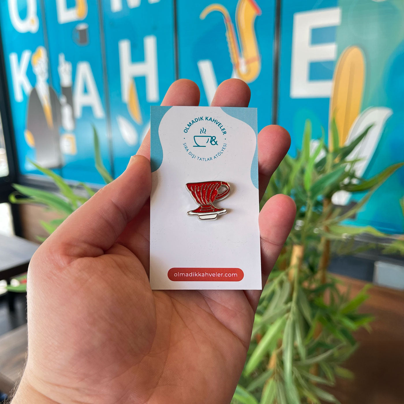 V60 Dripper Rozet Seti - Pin - Olmadık Kahveler