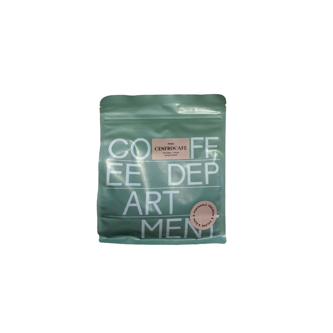 Coffee Department / Peru - Cenfrocafe Decaf - Kafeinsiz Çekirdek Kahve 250 Gr