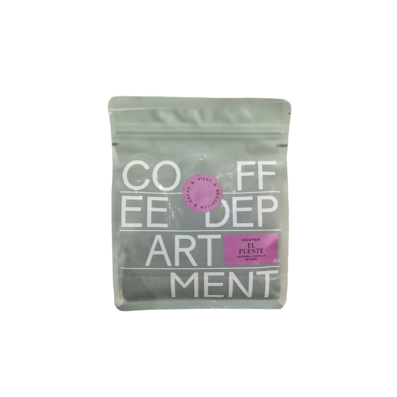 Coffee Department / Colombia - El Puente Çekirdek Kahve 250 Gr